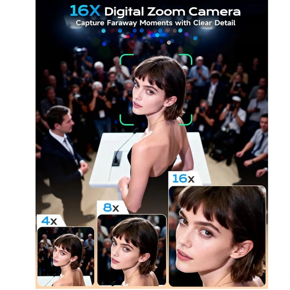 4K Digital Camera for Photography